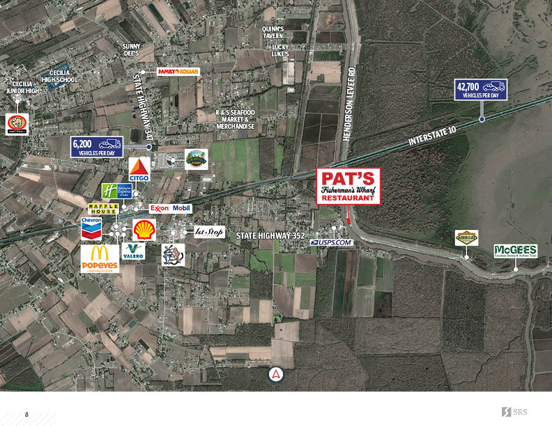 Restaurant for Sale in Henderson Louisiana 70517